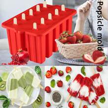 Eis am Stiel Formen, 10 Stücke Silikon Eis am Stiel Formen, Eis am Stiel Hersteller, Eis am Stiel Formen, Selbstgemachte Eis am Stiel, Wiederverwendbare Eis am Stiel Hersteller, einfache Freigabe