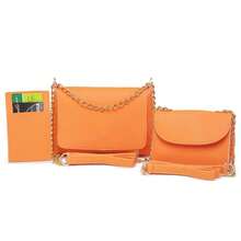 Women Shoulder Bags - 橘色 - 查看 2