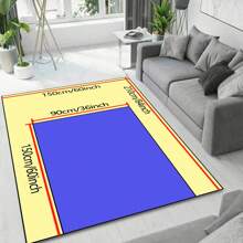 Baseball Rug For Bedroom Non Slip Sports Rug,Rugs For Bedroom Living Room Baseball Room Decor