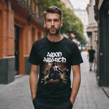 Men T-Shirts - 黑色 - 查看 1