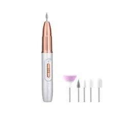 便携式指甲抛光机、指甲打磨机和修甲机，可充电，用于指甲抛光和去除死皮 - 彩色 - 查看 11