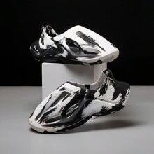 Fashion Halloween Couples' Slip-On Thick Sole Closed Toe Beach Sandals