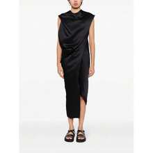 Issey Miyake Váy bao bọc phụ nữ - màu đen - Xem 3