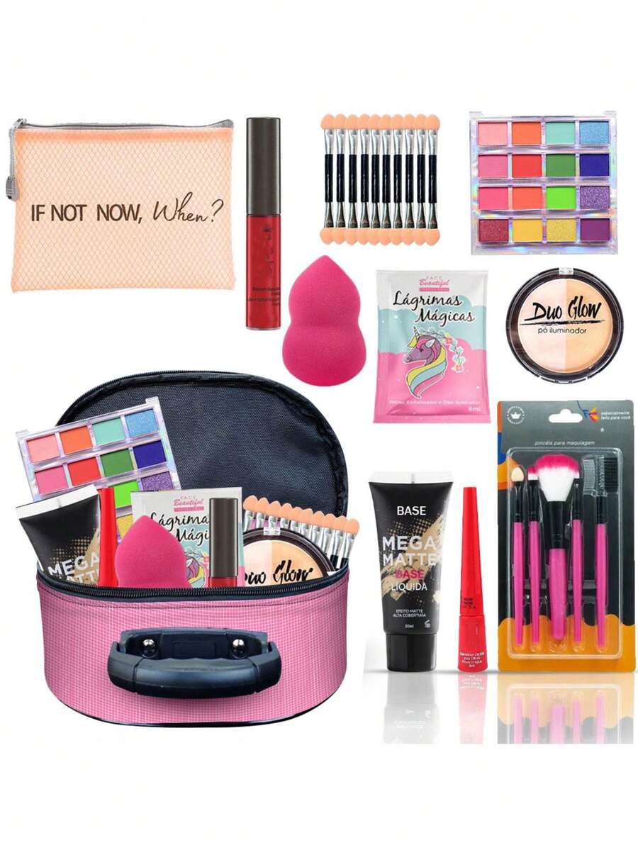 Makeup Sets - 咖啡棕 - 查看 1