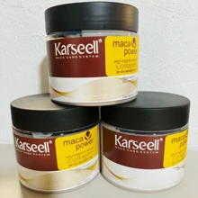 Karseell Colageno 3 piezas Jumbo Tratamiento Capilar reparador para cabello dañado - Camel - Ver 4