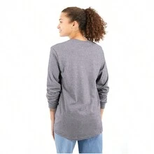 Proud Mom Mother Gay Pride LGBTQ Ally Women's Long Sleeve T Shirt - Sport Grey - 查看 2