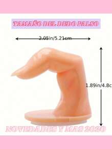 50 Pzs Dedos De Uñas Practica Para Diseños Uñas Muestrio - Beis - Ver 3