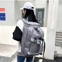 Women Functional Backpacks - 灰色 - 查看 2