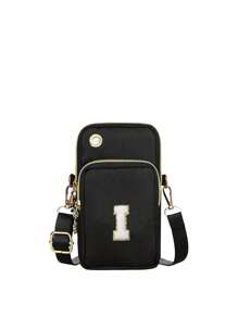 1 pieza Bolsa de teléfono mini versátil con correa de brazo deportiva y monedero adecuada para uso diario y actividades al aire libre - Negro - Ver 17