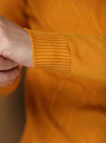 Men Sweaters - Camel - View 5