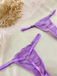 Women Thongs - 紫丁香色 - 查看 2