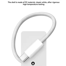 60W PD USB Type C To Type C Cable Data Cord Compatible With Iphone 15 Pro Max Xiaomi Poco Samsung Galaxy Fast Charging USB C Cables Type-C Quick Charger Cord Wire
