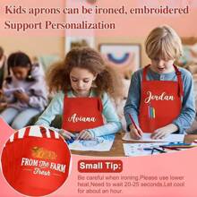 1/2/3 Packs Kids Apron Bulk With 2 Pockets Adjustable Chef Art Apron Kids Painting Aprons For Cooking Baking Painting Crafting Grilling Activity(6 Color)Apron,Kids Apron,Aprons,Yellow Apron,Kids Cooking,Toddler Apron,Apron For Girls,Apron,Kids Apron,Kids Cooking Aprons,Kids Cooking Baking,Kids Chef Costume - Multicolor - View 6