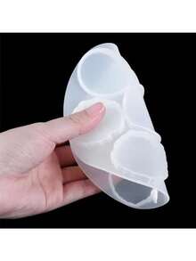 1Pc Silicone Mold Crystal Epoxy Casting Moulds For DIY Craft Jewelry Soap Making Tool - Clear - View 8