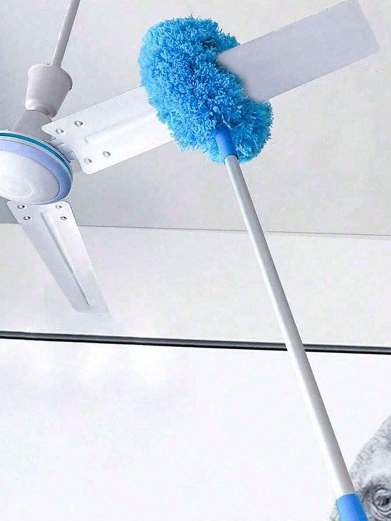 1Pc Ceiling Fan Cleaner Dusters With Extension Pole, Ceiling Fan Blade