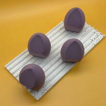 1 pezzo Spugna per make-up di moda di colore viola gigante, Enorme spugnetta per il trucco, Materiale assorbente dell'acqua, Si espande quando è bagnata, Applicazione rapida del trucco, Morbida e delicata sulla pelle, Adatta per fondotinta, Riutilizzabile e senza residui, Alta densità e rimbalzo, Strumento per il trucco preferito