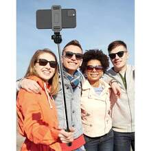 Tripie Celular Selfies Stick Con Control Bluetooth 2 Luces - Negro - Ver 6