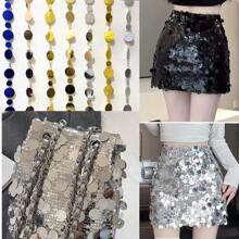 Paillettes Sequin 10mm 15mm 20mm 25mm 30mm Pvc Sequins Side Hole Sewing Wedding Crafts DIY Accessory Lentejuelas Para Coser 20gram/Bag