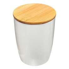 Well Home Tavolino, 100% truciolato impiallacciato melaminico, colore Bianco,Noce - Multicolore - Visualizzare 1