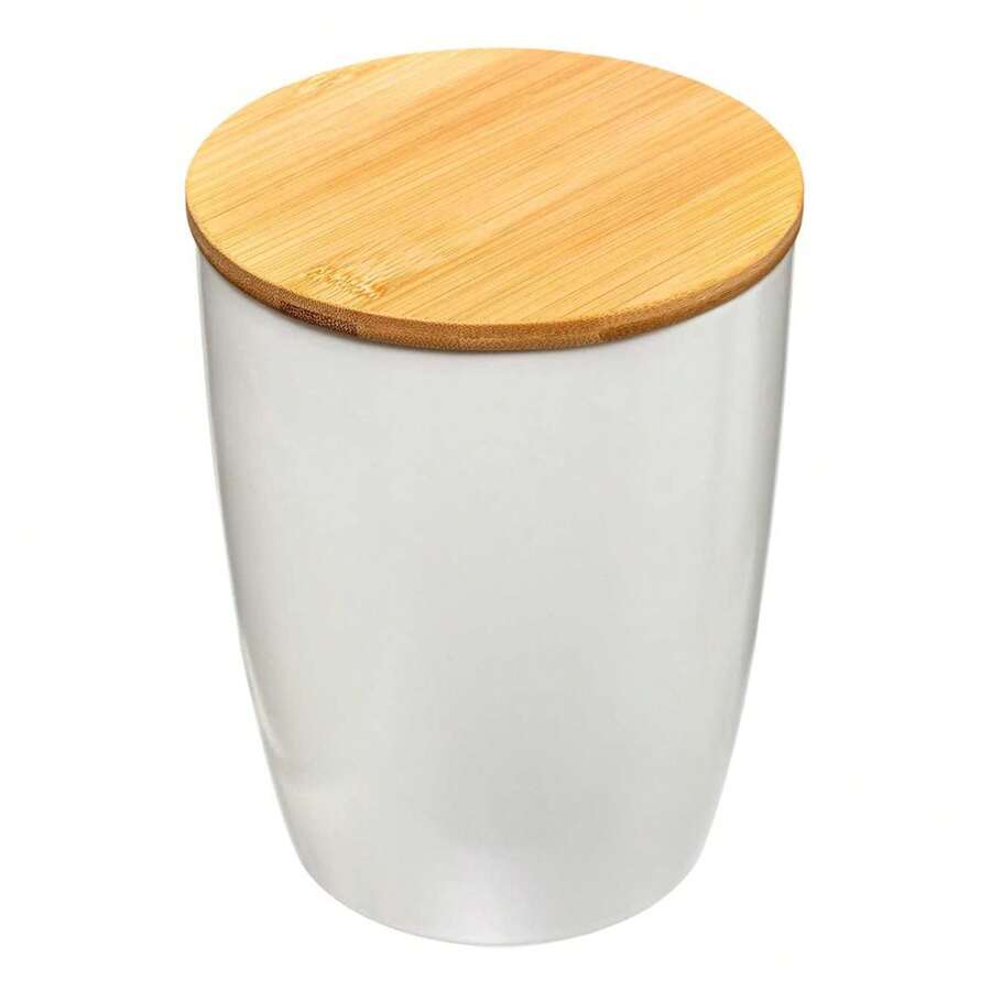 Well Home Tavolino, 100% truciolato impiallacciato melaminico, colore Bianco,Noce - Multicolore - Visualizzare 1