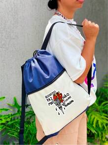 Men Tote Bags - Màu be - Xem 2