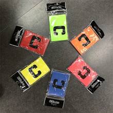 Banda de capitán del equipo deportivo de 1 pieza para entrenamiento de fútbol - Amarillo - Ver 1