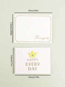 Business Style High-End DIY Hot Stamping Birthday Greeting Card With INS Style Creative Small Card, Perfect Gift To Show Your Appreciation To Employees - Multicolor - View 2
