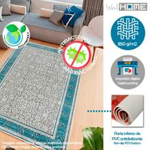 Well Home Tappeto in poliestere stampato 80 x 120 cm modello WH1030 multicolore - Multicolore - Visualizzare 4