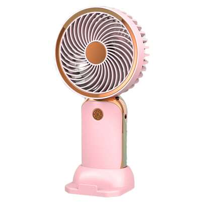 Chic & Fun Mini Ventilador Portátil Usb Para Alongamento Extensão De Cílios Com Suporte COR ALEATÓRIA
