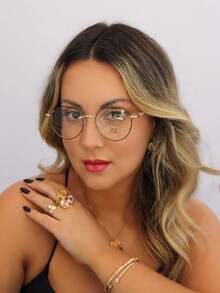 Women Glasses Accessories - 黑色 - 查看 1