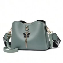 Bolsos de hombro pequeños tipo bandolera para mujeres, bolsos de moda para niñas adolescentes, bolsos ligeros