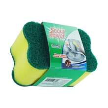 Fibra Verde Con Esponja Lava Trastes 24 Piezas - Verde - Ver 2