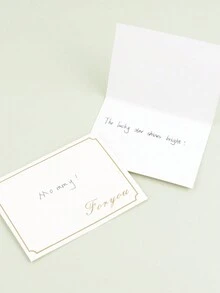 Business Style High-End DIY Hot Stamping Birthday Greeting Card With INS Style Creative Small Card, Perfect Gift To Show Your Appreciation To Employees - Multicolor - View 4