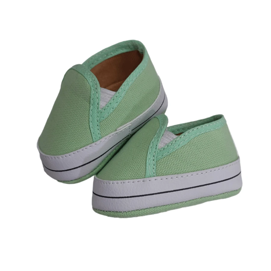Baby Sneakers - 綠色 - 查看 1