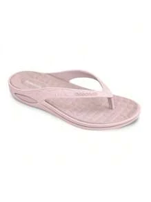 Women Flat Sandals - 乾枯玫瑰色 - 查看 1