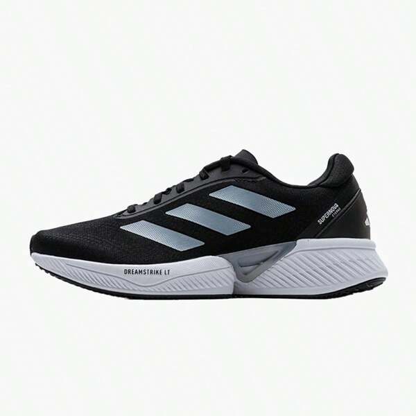 Adidas Supernova Eterno Pantofi de alergare confortabili și versatili, tăiați jos, pentru bărbați și femei, anti-alunecare și durabili, negru și gri (ADIH0440)