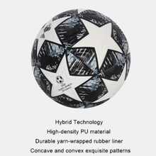 1 pieza Balón de fútbol de material PU resistente al desgaste y duradero de talla 5 para entrenamiento, competición y examen