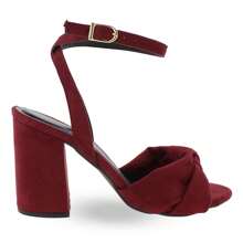 MODARPE Women Heeled Sandals - 紅木色 - 查看 4