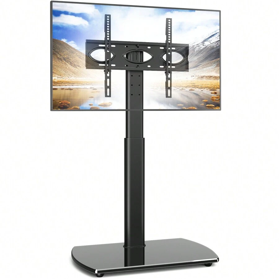 FITUEYES Swivel Floor TV Stand for 32 to 65 Inch TVs Tall Universal TV