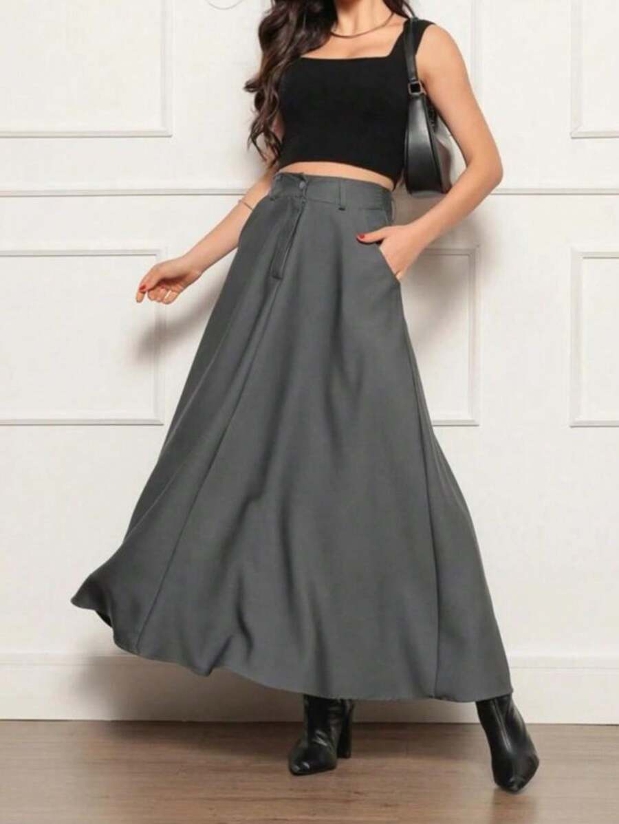 Women Skirts - Gris - Ver 1