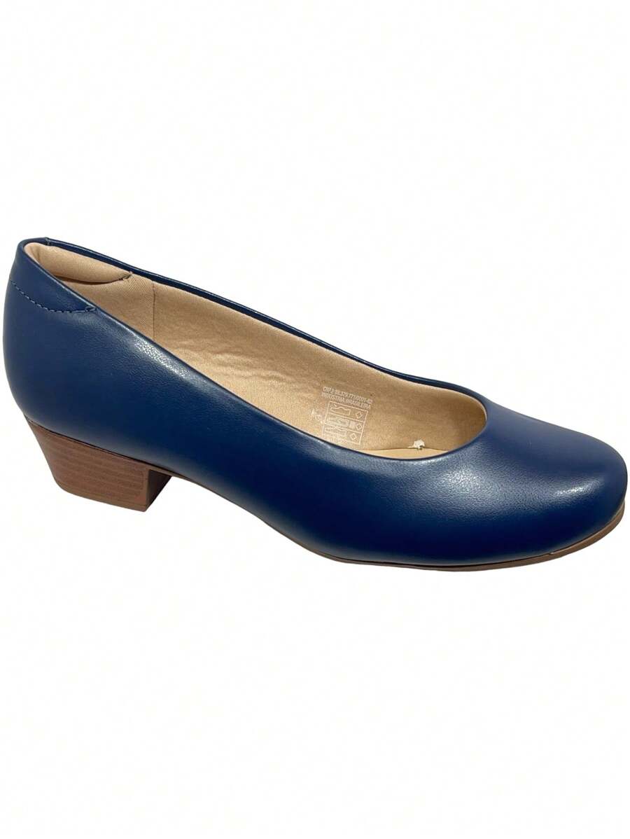 Women Work & Safety Shoes - 藏蓝色 - 查看 1