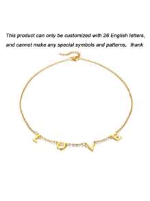 Collar con colgante de letra inicial personalizado, colgante de acero inoxidable con 26 letras del alfabeto, joyería personalizada como regalo para mujeres, novias, madres, Navidad, San Valentín, en oro, elegante, colorido, vintage, sencillo, unisex, casual, lindo, personalizado, único, regalo ideal para él, regalo ideal para ella, ella, novio, novia, papá, mamá, familia, amigos, para aniversarios, para cumpleaños, para graduación, para bailes, para fiestas, temporada de bailes