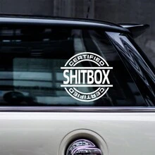 1入組「認證爛斃了」有趣的車輛貼紙，適用於筆記型電腦窗戶、桿裝飾 - 彩色 - 查看 7