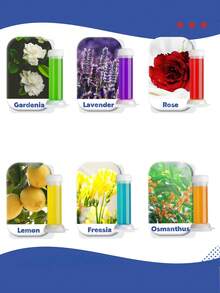 Toilet Cleaning Gel, Various Odor Toilet Cleaning Gel, Floral Bathroom Deodorant, Deodorant Gel, Bathroom Air Freshener, Suitable For Toilet, Bathroom And Cleaning Supplies - Multicolor - View 9