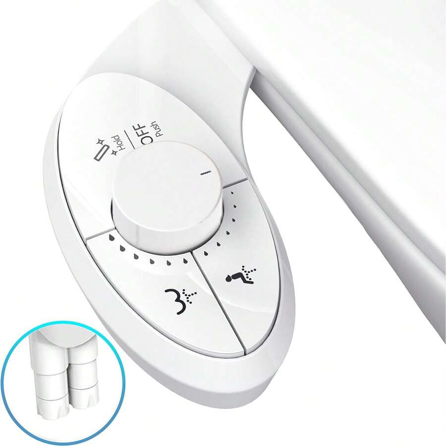 Bidet Attachment For Toilet Effortless Non Electric Self Cleaning Dual Retractable Nozzles Bidet Attachment For Toilet Effortless Non Electric Self Cleaning Dual Retractable Nozzles