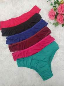 Kit 05 WOMEN'S Comfort Panties (Plain And/Or Printed) - Nhiều màu - Xem 3