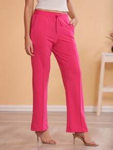 Women Pants - Hồng - Xem 2