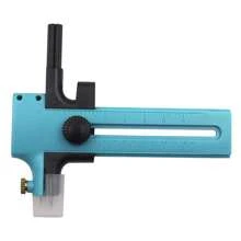 1pc Round Paper Cutter Round Track Knife Plastic Round Gauge Knife Paper Carving Model Drawing Round Knife