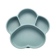 1 件儿童硅胶分隔盘，防滑且易于清洁，适合圣诞节、万圣节、感恩节、儿童节、生日礼物 - 彩色 - 查看 17