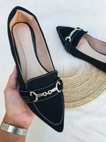 Women Flats - 黑色 - 查看 3